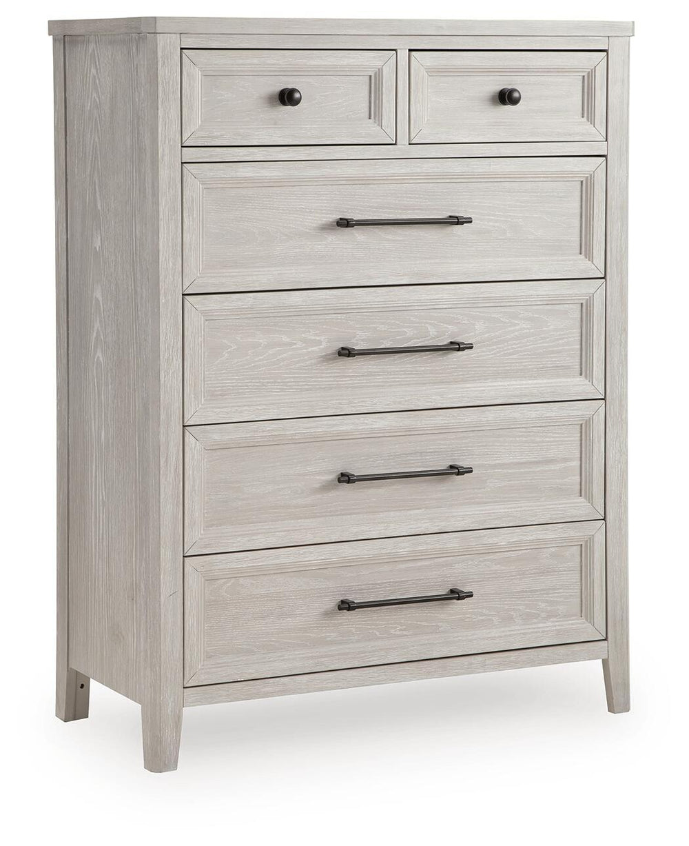 Darbonton - Six Drawer Chest - Dove White