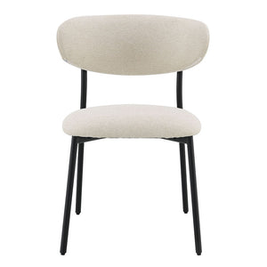 Jirina - Side Chair (Set of 2) - Beige Chenille