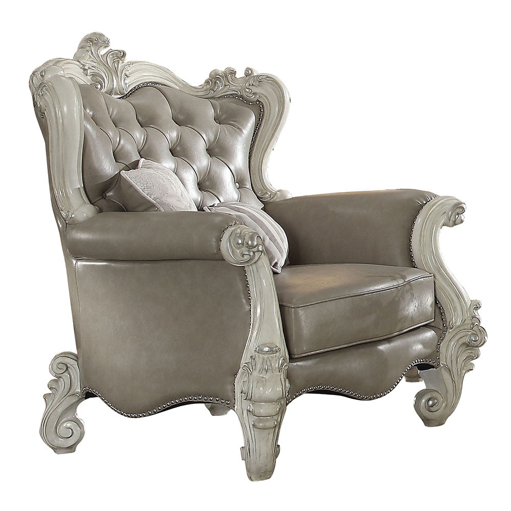 Versailles - Chair (w/2 Pillows) Brown