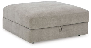 Aslan Court - 6 Pc. - 5-Piece Sectional, Ottoman - Pebble