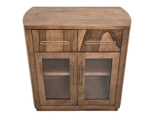 Balam - Server With 2 Drawer & 2 Glass Door - Light Brown