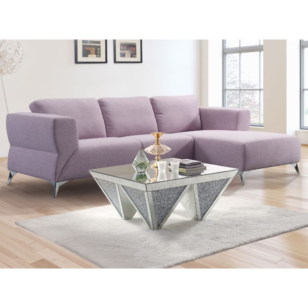 Josiah - Sectional Sofa Pale Berries