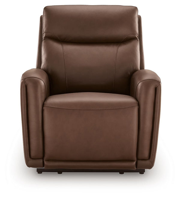 Pincara - Power AutoGlide Recliner With Adjustable Headrest