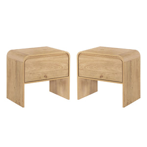 Mara - One Drawer End Table / Bedside Table