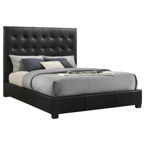 Medley - Genuine Leather Platform Bed