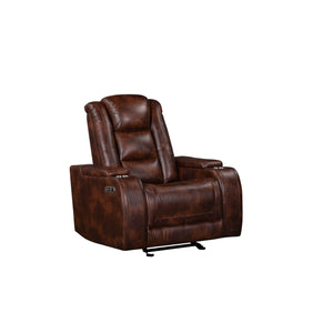Chester - Glider Recliner Dark Brown Power Reclining