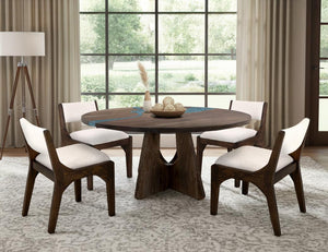 Zaphiro - Round Table - Dark Brown