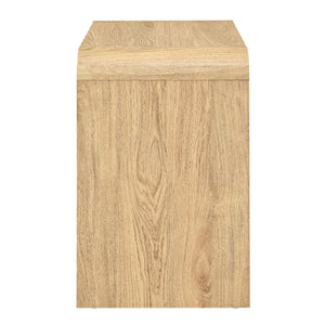 Mara - Two Drawer End Table / Bedside Table - Natural