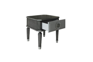 House Beatrice - End Table - Charcoal & Light Gray