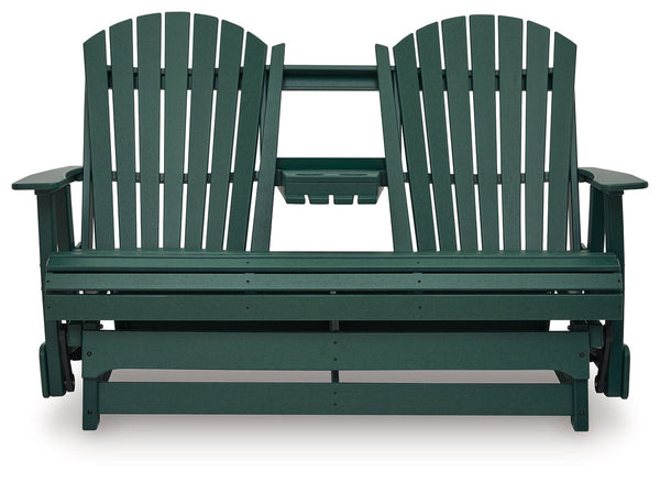 Shell Beach - Loveseat Glider - Green