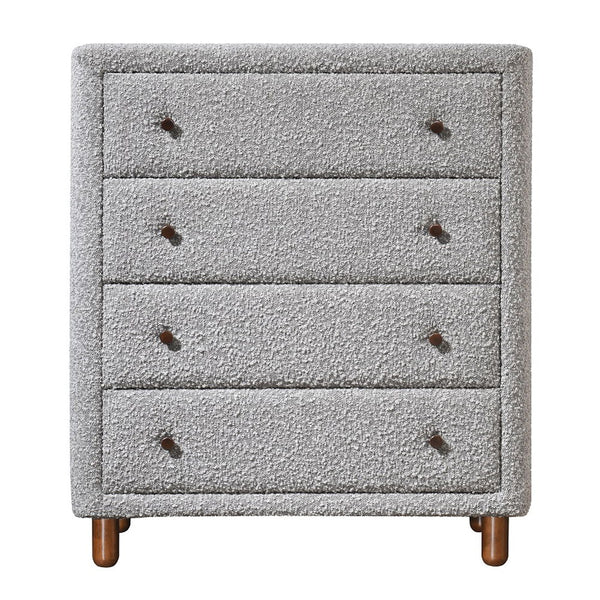 Cleo - Chest - Gray Boucle