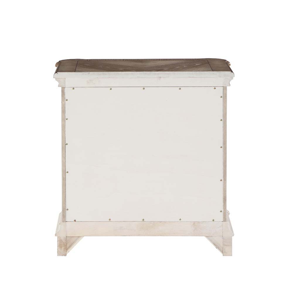Florian - Nightstand Antique White