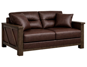 Walnut - Loveseat