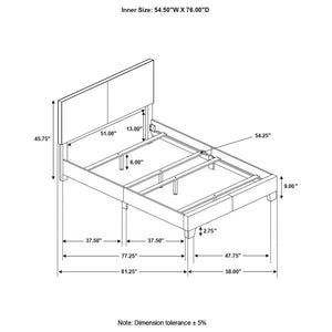 Dorian - Upholstered Panel Bed