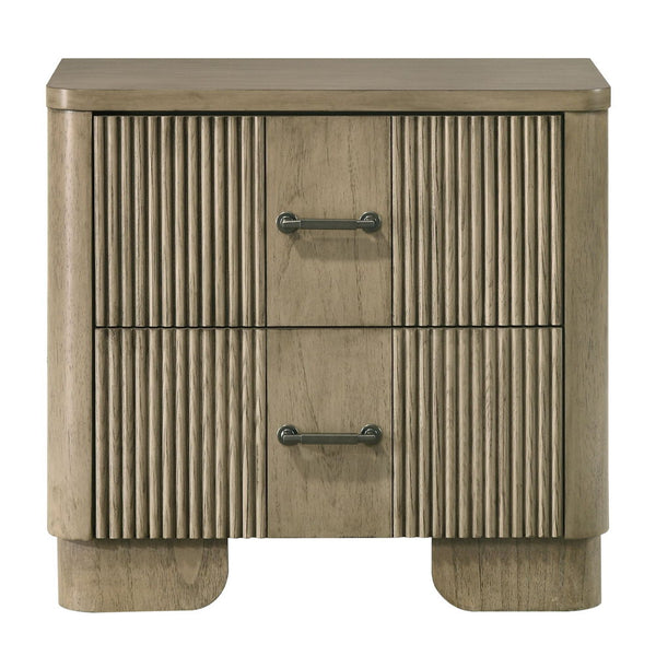 Lakkari - Nightstand - Antique Oak