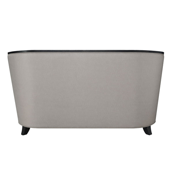 Zemocryss - Loveseat With 2 Pillows - Beige Fabric