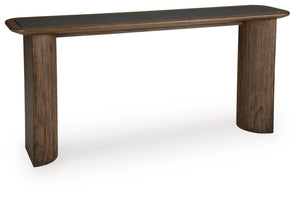 Dontayne - Sofa Table - Warm Brown