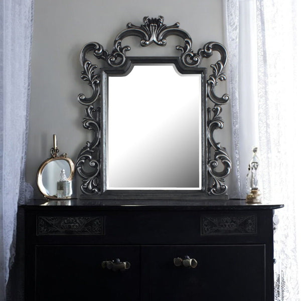 House - Delphine - Mirror - Charcoal Finish