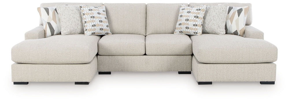 LaureLGrove - Sectional Pearl Silver 4 Pc. Left Arm Facing Corner Chaise Sectional