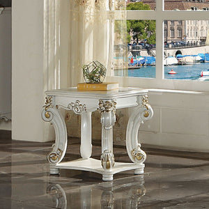 Vendome - End Table Antique Pearl
