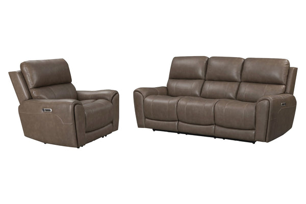 Hancock - Zero Gravity Power Reclining Sofa Set Bette Hazel 2 Pc. Sofa, Recliner