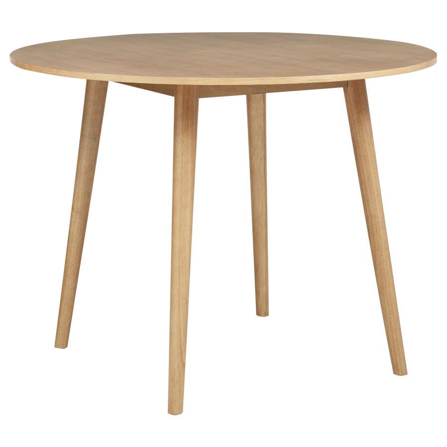 Andrews - Round Dining Table Light Brown Dining Tables