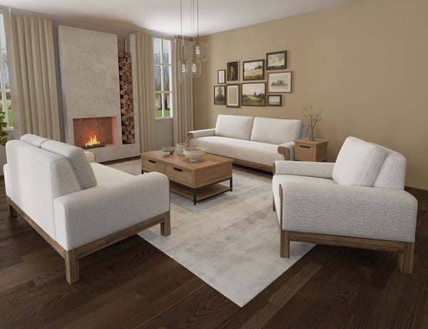 Sedona - Arm Chair - Light Cream