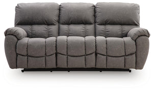 Bakerstein - Power Reclining Sofa With Adjustable Headrest - Galaxy