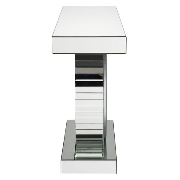 Nysa - 47"L Console Table - Mirrored & Faux Crystals