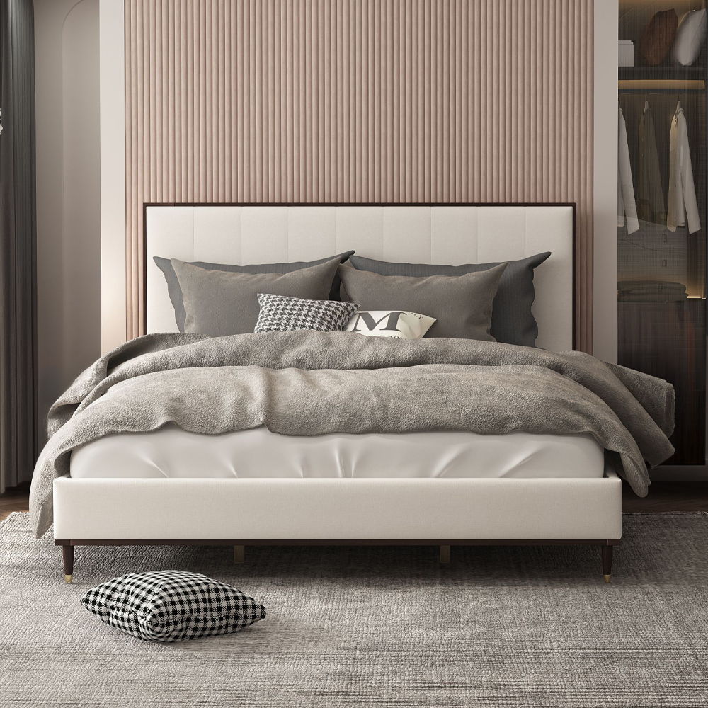 Carena - Bed White