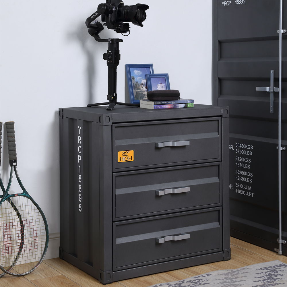 Cargo - Chest Gunmetal 26"W x 20"D x 32"H