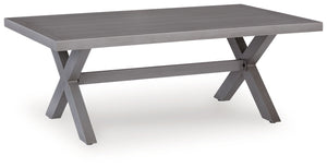 Half Moon Beach - Rectangular Cocktail Table - Gray