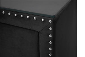 Lucinda - Nightstand - Black