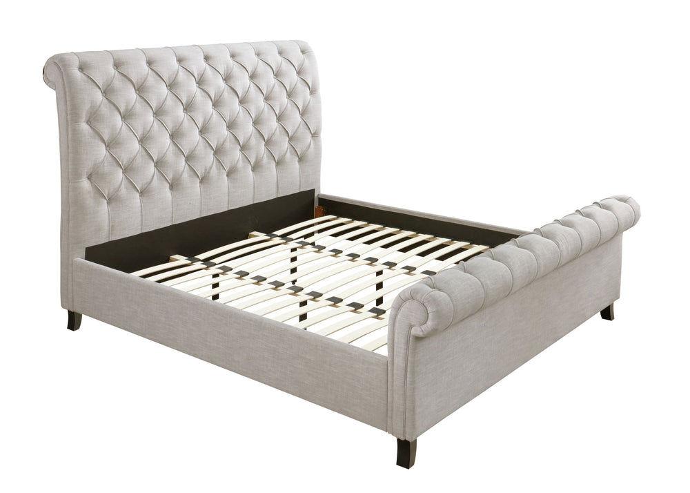 Kate - Upholstered Bed Gray