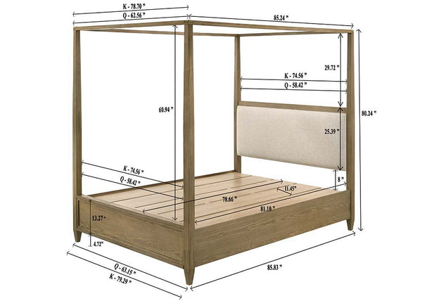 Sienna - Canopy Bed