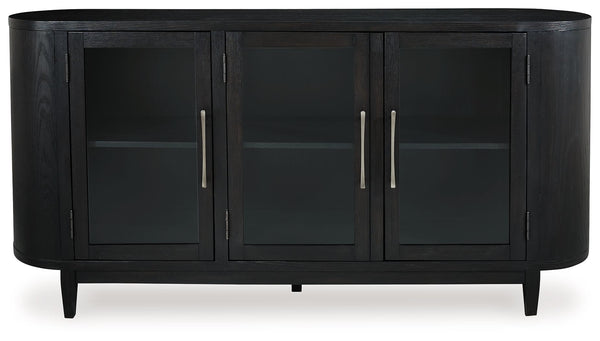 Rowanbeck - Black - Dining Room Server