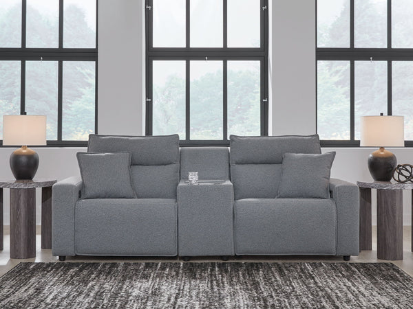 ModMax II - Salt And Pepper - Reclining Sectional