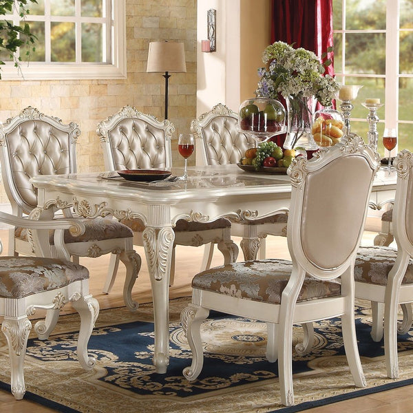 Chantelle - Dining Table Pearl White