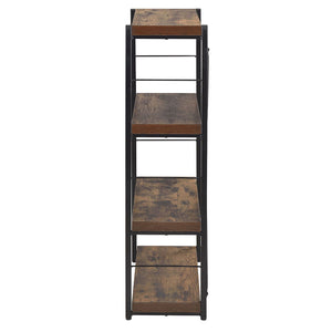 Bob - Bookshelf - Weathered Oak & Black