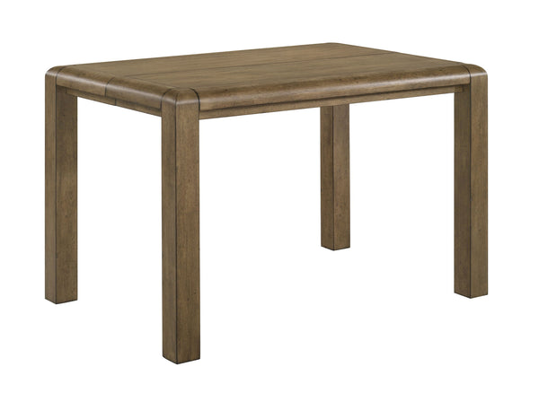 Cockrell - Counter Height Table ( With 18"Leaf) - Light Brown