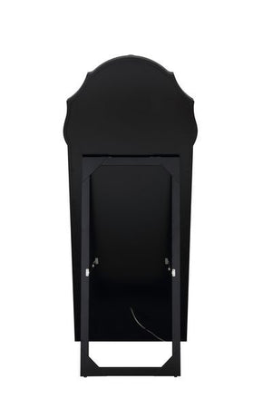 Noralie - 63" Accent Floor Mirror - Mirrored & Faux Diamonds