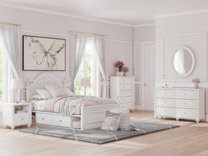 Kozlani - Five Drawer Chest - White