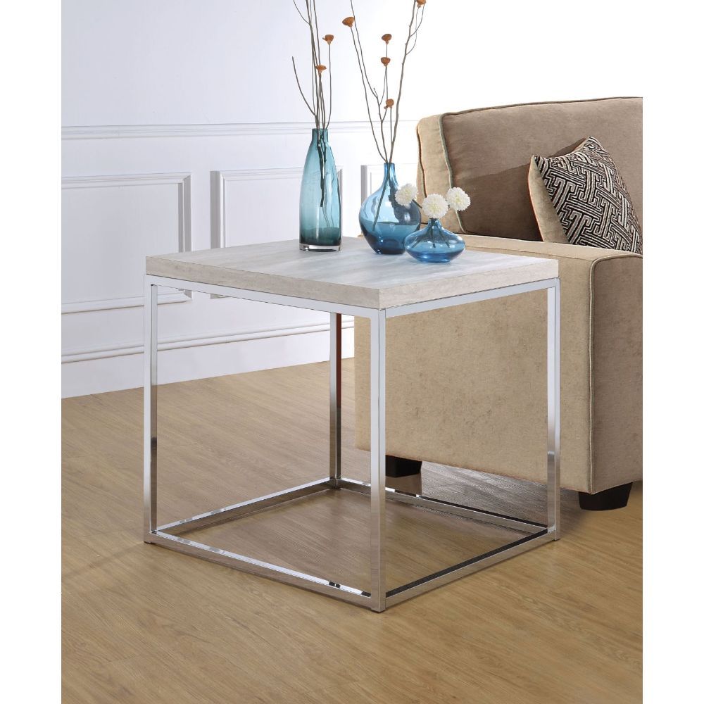 Snyder - Table Pearl Silver Coffee Tables