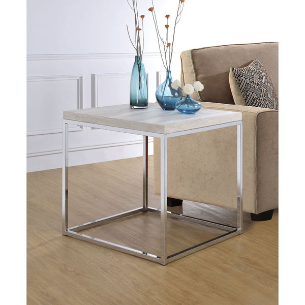 Snyder - Table Pearl Silver End Tables