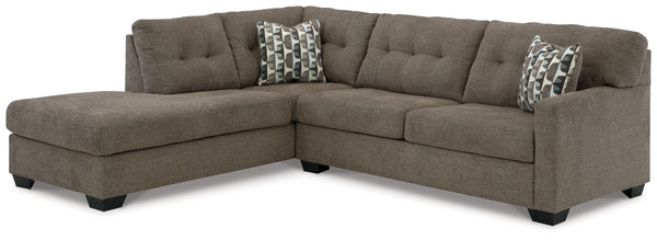 Mahoney - Sectional Dark Brown