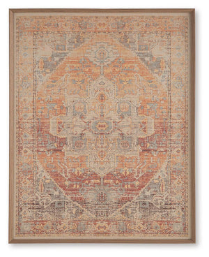 Kerrickson - Wall Art - Red / Orange / Blue