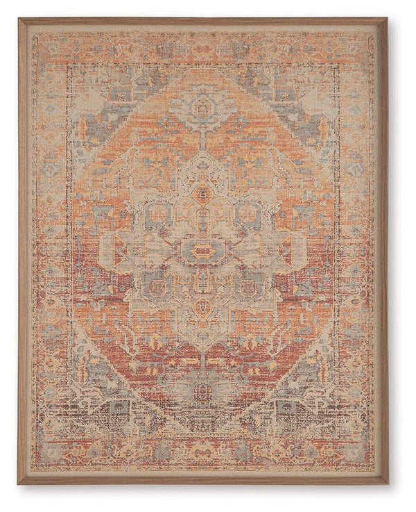 Kerrickson - Wall Art - Red / Orange / Blue