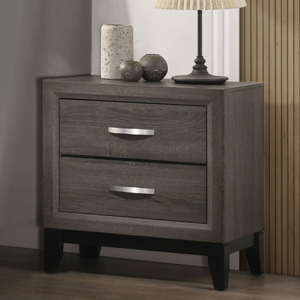 Valdemar - Nightstand - Weathered Gray