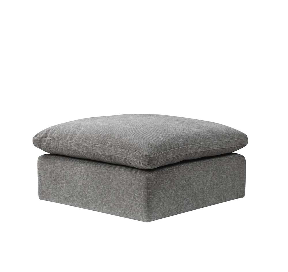 Naveen - Ottoman Gray