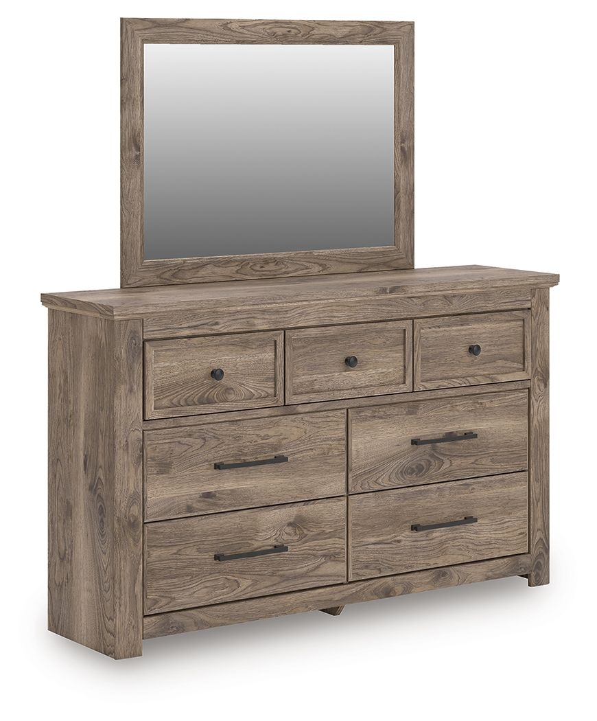Rusticott - Seven Drawer Dresser Light Brown Dressers